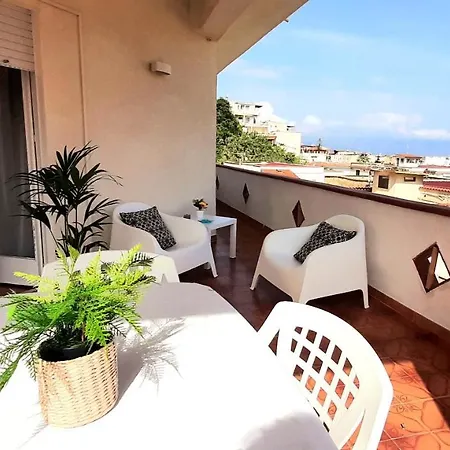 公寓 Limoncello Apri La Finestra E Respira Il Profumo Del Mare Spazioso In Sicilia Comfort Per 6 Ospiti *